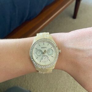 Fossil Watch ES2790 in White